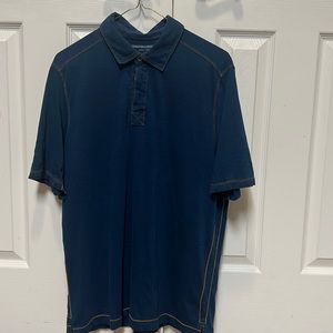 Johnston and Murphy vintage slub polo